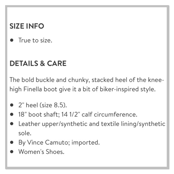 VINCE CAMUTO Finella Tall Leather Boot - Picture 3 of 15